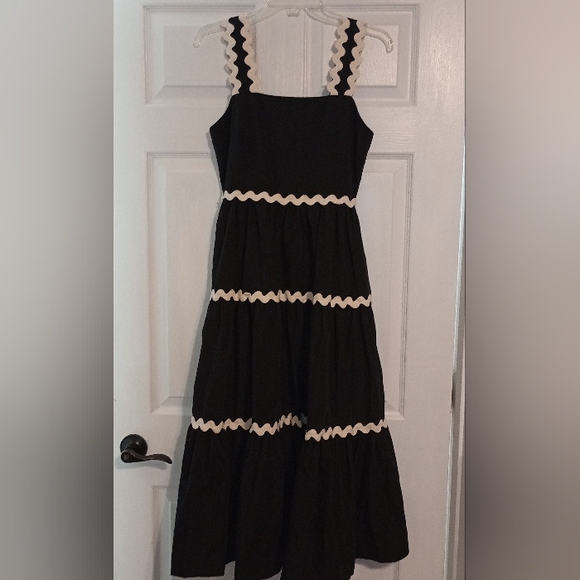 Entro Ric Rac Midi Dress - Picture 4 of 6